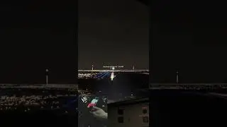 Landing KIAD - Fly By Wire A320 - MOZA AB9 #msfs2024  #businessjet #aviation