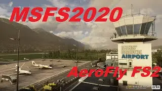 MSFS2020 & AeroFly FS2 ORBX Innsbruck scenery (платный сценарий LOWI) VR