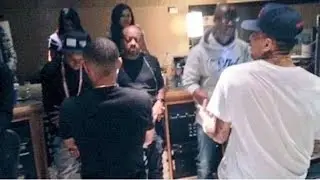Wizkid & Chris Brown - African Bad Gyal Studio Session