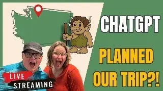 ChatGPT Planned Our Washington Adventure?! 🌲 National Parks + Troll Hunt LIVE