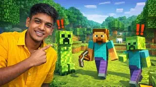 Minecraft Survival Mode Episode 1 in Hindi | First Day Survival Gameplay |    Minecraft Vortex Gamer