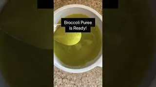 Broccoli Puree for Babies | Healthy Baby Food Recipe (6+ Months)