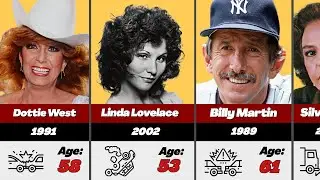 🚗 Famous People Who Shockingly DIED in Car Crashes