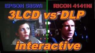 Projector Review (3LCD vs DLP ultra short-throw, Interactive projectors)