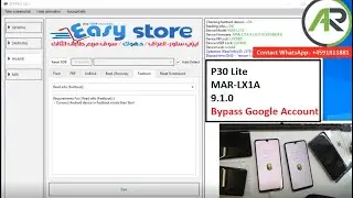 P30 Lite MAR-LX1 9.1.0 bypass google account