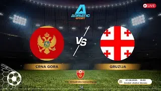 Fudbal U19 | Crna Gora vs Gruzija | LIVE