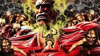 Attack on Titan 2 Bertholdt Second victory Dlc Perfected Gear 99+ * Heaven Mode Gameplay