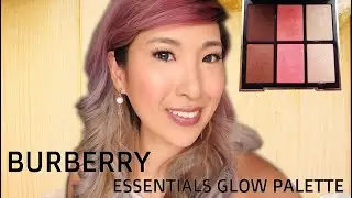 中字 Burberry Essentials Glow Palette comp. w/ SUQQU Blusher palette BBR最新腮紅修容盤