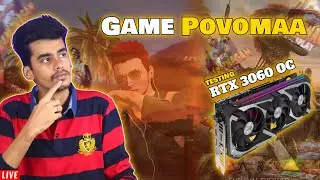 Testing Our New Buddy RTX 3060 12GB Live | GTA V RP | ARK SURVIVAL | RDR 2 GAME | TK PlayZ - தமிழ்