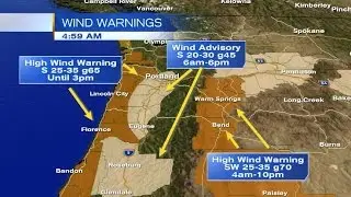 Early Morning Forecast Monday December 7, 2015