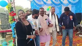 सरिता बड़ाइक के मरदानी झूमर में अदिति बड़ाइक का मनभावन नृत्य ढोलबीर प्रोग्राम