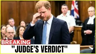 Prince Harry Left in TEARS As Judge CRUSHES His Case in High Court