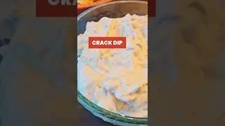 Crack Dip Game Day Appetizer #shorts #superbowlfood #apps #dips #recipe #chipsanddip