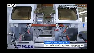 cnc double head cutting saw