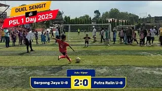 Terjadi lg duel sengit Serpong Jaya vs Putra Ralin di semifinal PSL 1 Day 2025, lanjut ke adu kiper