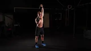 Alternating Kettlebell Push Jerk