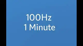 100Hz for 1 Minute | Natural Motion Sickness Relief Sound Therapy
