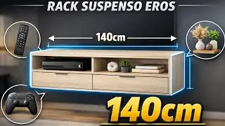Rack Suspenso MDF 140cm | An&aacute;lise Completa e Opini&atilde;o Sincera