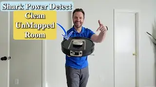 シャークパワーディテクトサーマチャージド掃除機でマップされていない部屋を掃除する方法