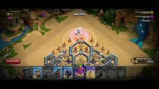 clash of clans goblin warden challange 💯% attack strategy