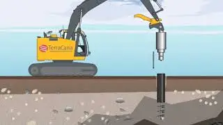 TerraCana Foundation Solutions -  Helical Micropile Driver