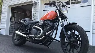 Crash bar for the Yamaha bolt!