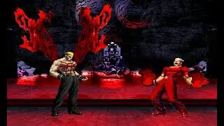 MUGEN KOF Ryuji Blood Vs. Yamazaki Blood