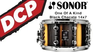 Обзор DCP: Sonor One of a Kind Snare Drum Black Chacate 7x14
