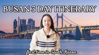 Busan South Korea 2025 First Time in Busan 3-Day travel Vlog - What I eat, Stay, Honest Review 🇰🇷