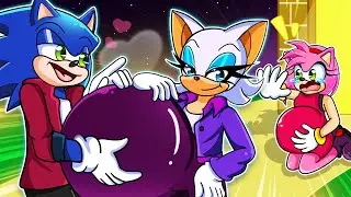 Amy Pregnant Vs Rouge the Bat Pregnant - Sonic the Hedgehog 2 Animation
