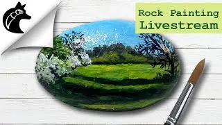 Rock Painting Tutorial Landscape