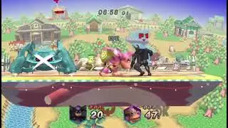 Pmex remix black shadow vs donkey kong