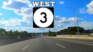 Driving the entire length of NJ Route 3 West from North Bergen to US Route 46 to Woodland Park