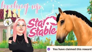 how to get the FREE invite a friend horse FAST (level 12 in 12 hours) //StarStable