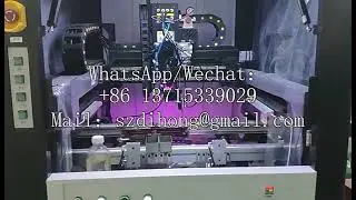 DiLong Intelligent Online Fully Automatic UV Glue Spray and Glue Dispensing Machine