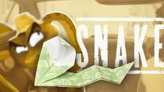 𓆗 Эта оригами-змея АТАКУЕТ! |