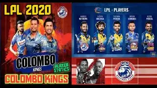 Colombo Kings Team (Players Stats) | LPL 2020 | Lanka Premier League 2020