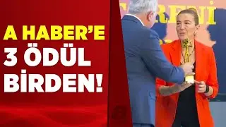 Zoom Uluslararası Haber Yarışması'nda A Haber'e 3 &ouml;d&uuml;l verildi | A Haber