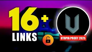 16+ НОВЫХ ссылок Utopia Proxy для разблокировки веб-сайтов на Chromebook для школьников (2025)