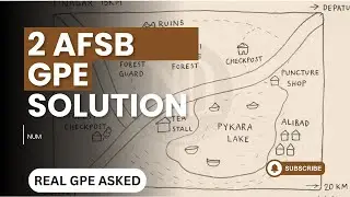 GPE - 2 AFSB MYSURU | GROUP PLANNING EXERCISE | SSB GTO GPE | Solution