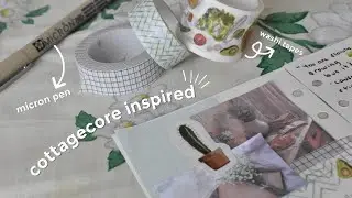 🌿 cottagecore inspired ✨ journal with me!