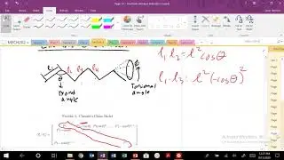 Lecture 3: Chemist's Polymer Chain Model