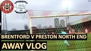 Brentford 1 - 1 PNE Away Vlog | Griffin Park