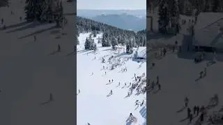 Ski resort Pomporovo | wonderful mountains in Bulgaria.  #pamporovo #skiresort #bulgaria #winter
