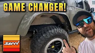 The Best Upgrade You Didn&rsquo;t Know Your Gladiator Needed! (@Savvy_Offroad  Rear Inner Fenders)