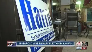 18-year-old wins primary election in Kansas