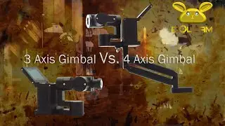 3 Axis Gimbal vs. 4 Axis Gimbal Stabilization, Gopro, DJI Osmo, Insta360, Vlogging Camera, IDOLCAM