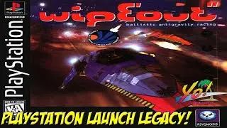 Playstation Launch Legacy! Wipeout! - YoVideogames
