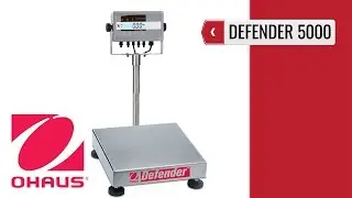 OHAUS Defender 5000 Bench Scale (product video presentation)