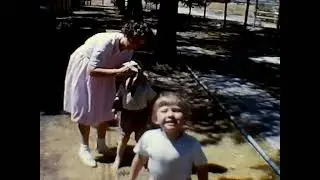 1965 Bear Lake   Natalie 3 and Ned 2